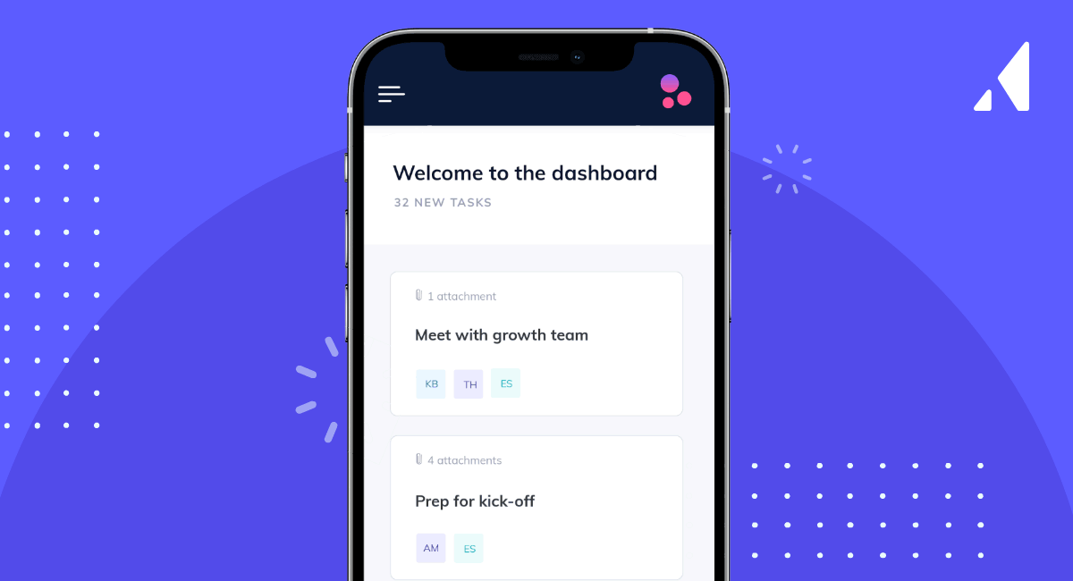 GIF: Announce a feature using Appcues Mobile