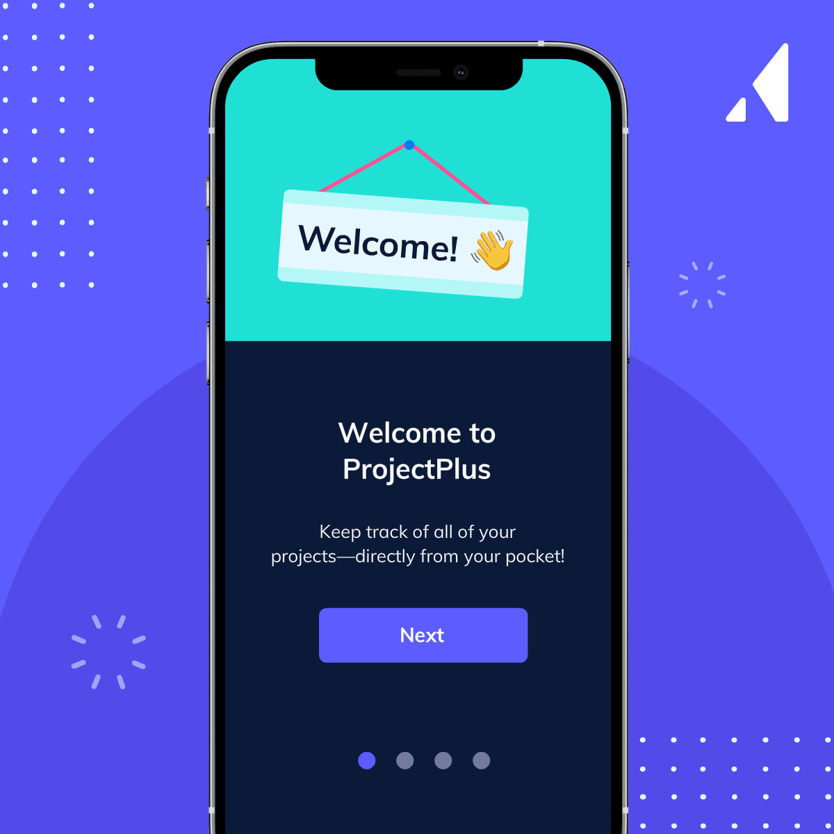 GIF: Welcome and onboard new users