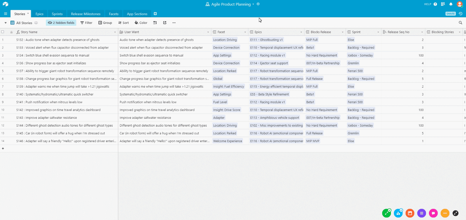 airtable user onboarding checklists animated minimizing