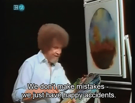 bob ross happy accidents gif