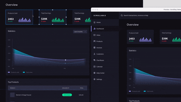 Using Adobe XD for real-time previews to test UI