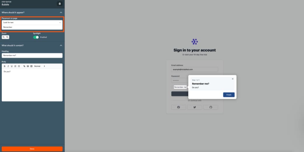 screen grab of nickelled interface