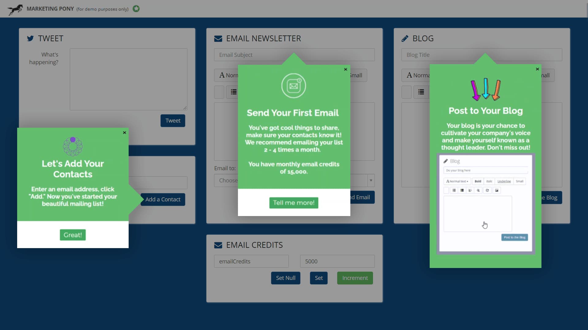 screen grab of churnzero product experience tools