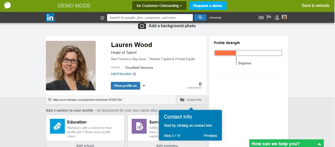 screengrab of toonimo onboarding tutorial