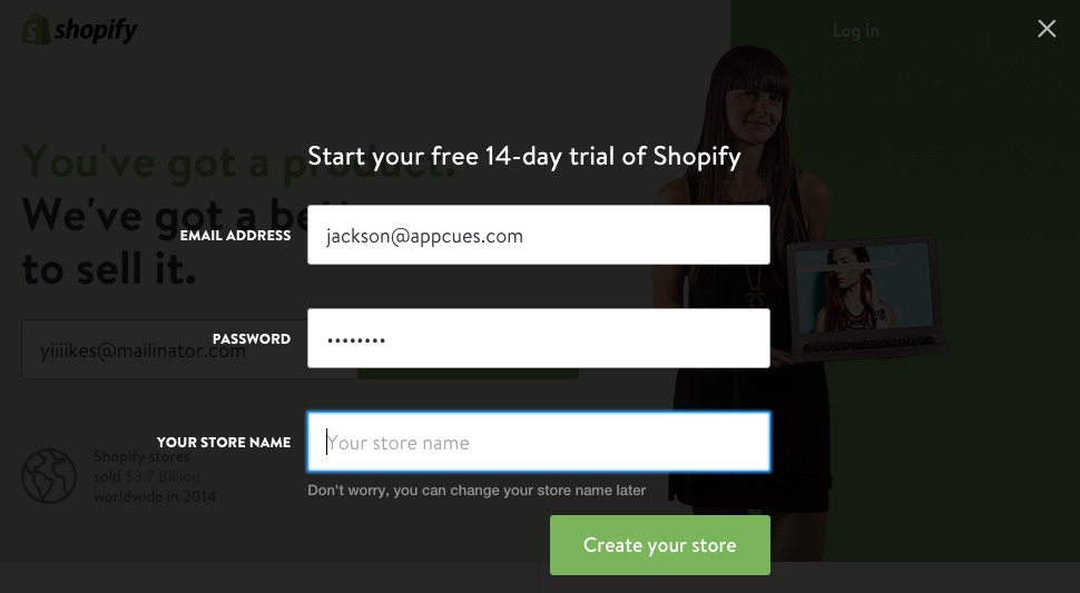 Shopify User Onboarding