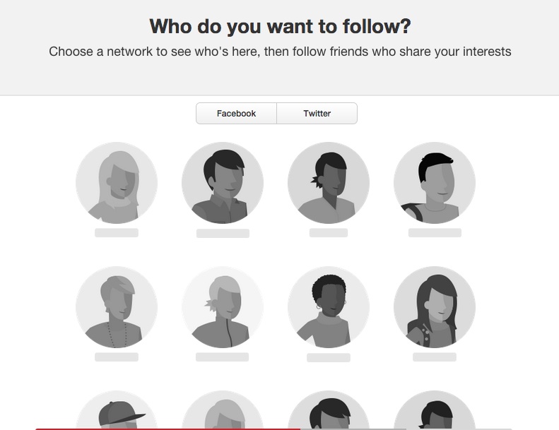 Pinterest User Onboarding