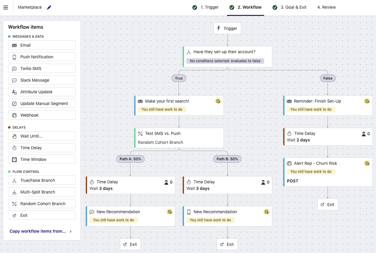Customer.io customer onboarding software