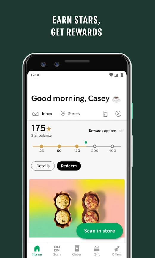 Starbucks loyalty program