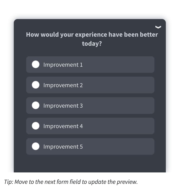 Qualaroo customer retention tool