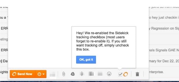 Tooltips help decrease feature blindness and improve user retention