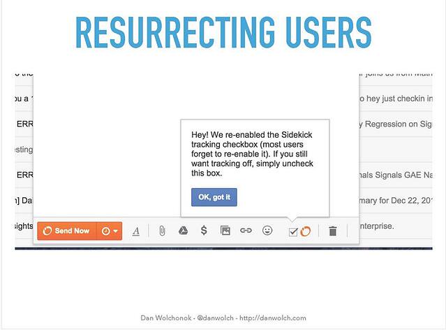 how hubspot sidekick resurrected users with a tooltip