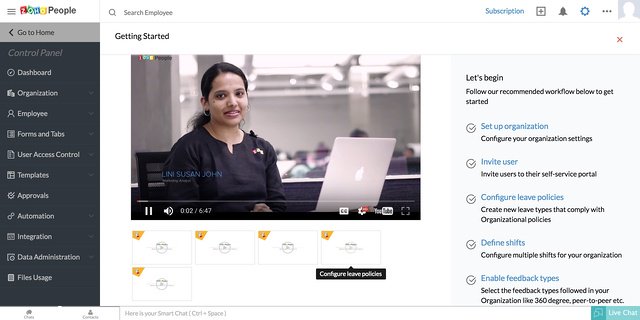 Zoho People Onboarding 08