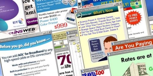 internet explorer pop up ads