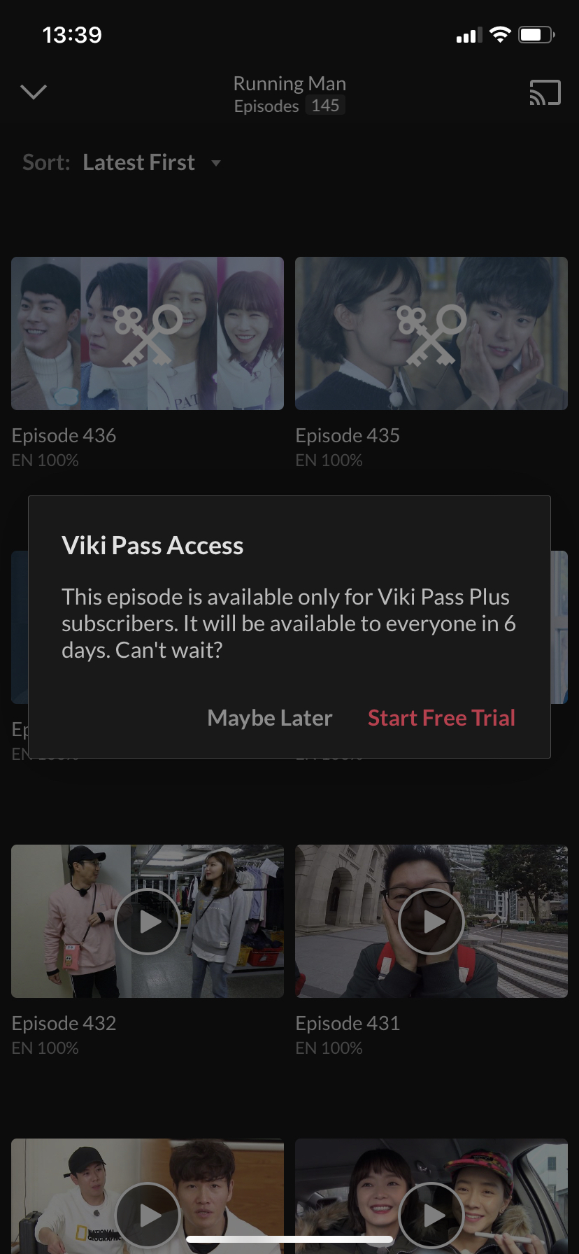 viki rakuten premium pass gated content mobile app