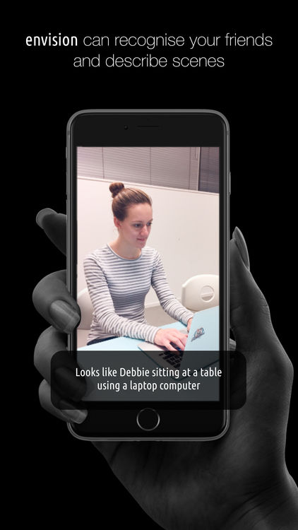 envision mobile app for visually impaired