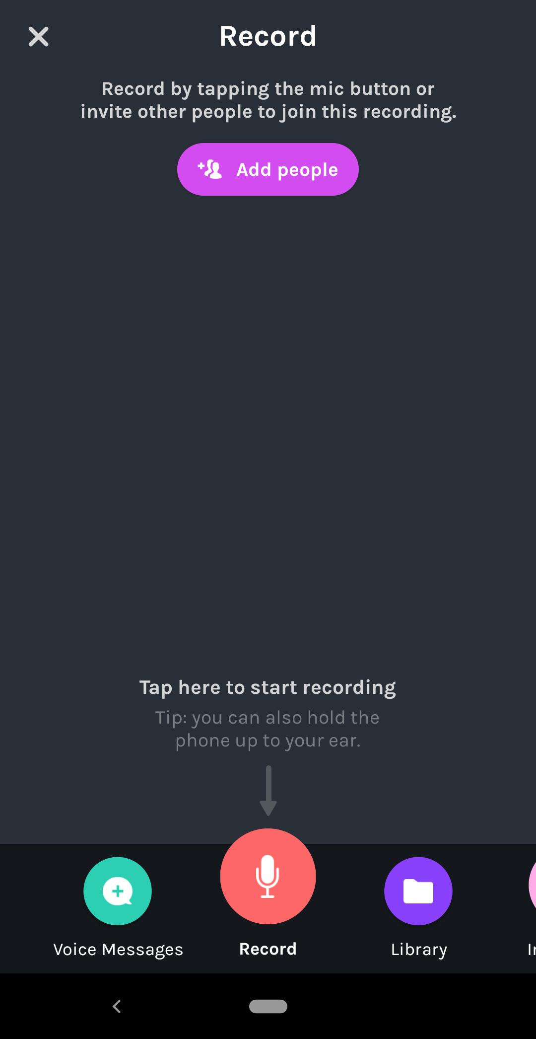 anchor mobile app podcast recording
