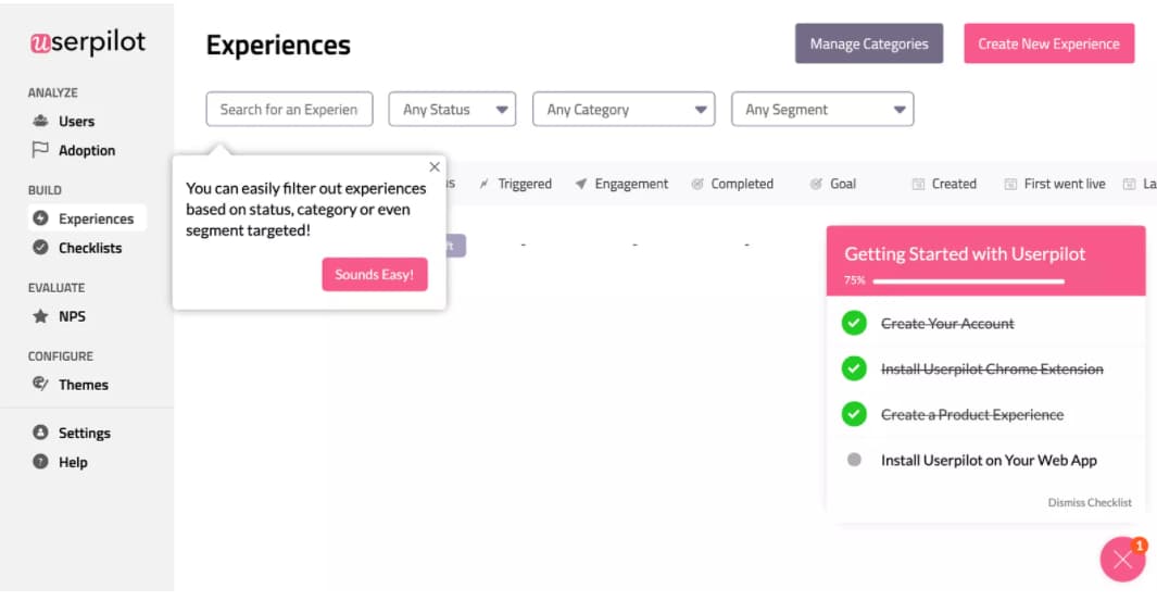 UserPilot product adoption software platform