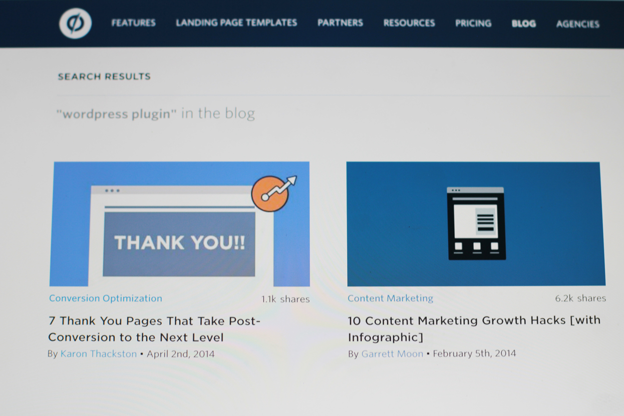 Unbounce blog product release