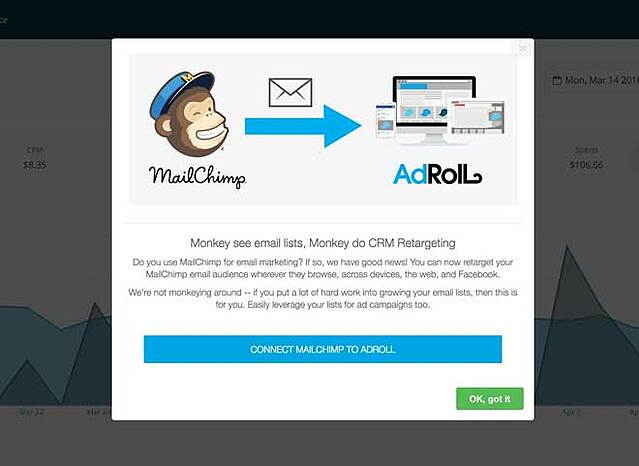 adroll-mailchimp-integration-announcement-modal-appcues.jpg