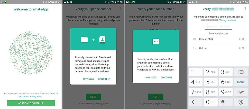 WhatApp Onboarding