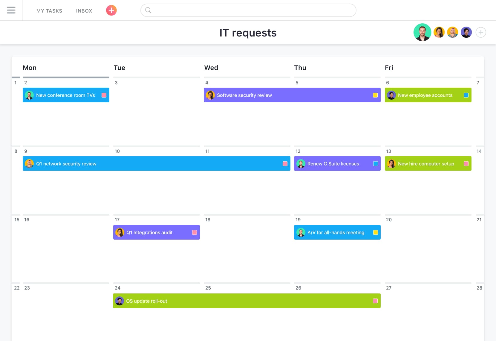 product management tools Asana