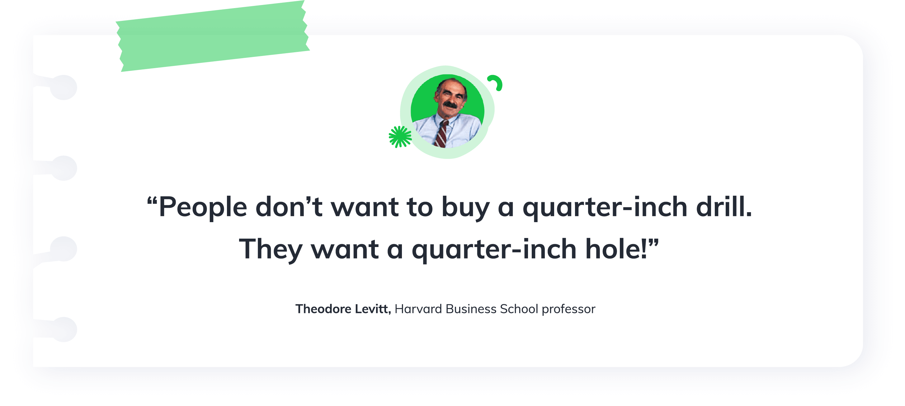 Theodore Levitt quote