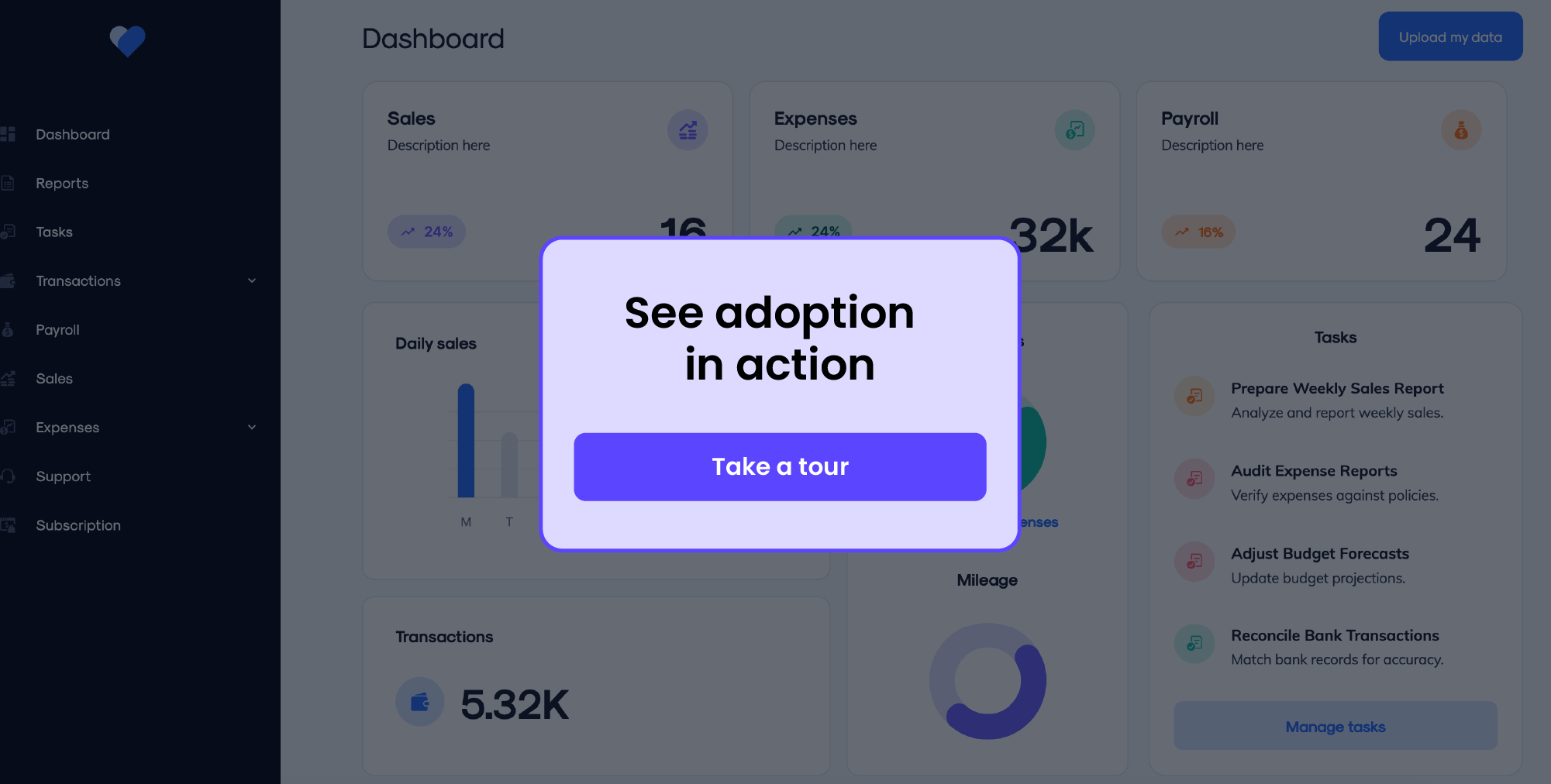 Feature Adoption Navattic Tour