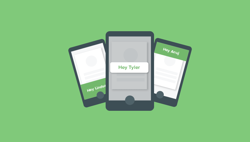 mobile app welcome screen