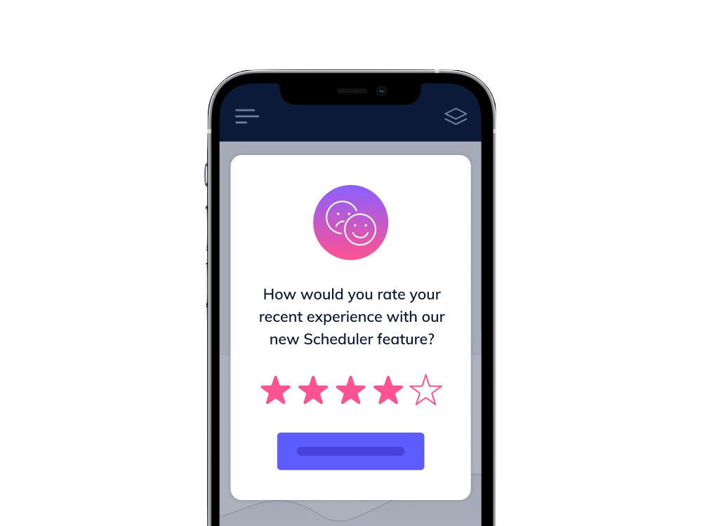 Appcues Mobile Survey screenshot 
