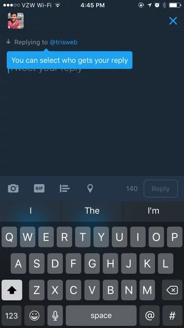 a tooltip blocks text, limiting the app's functionality