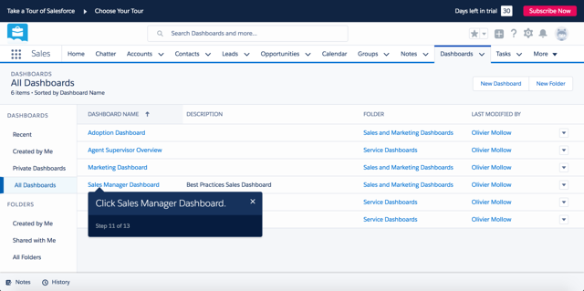 Salesforce onboarding