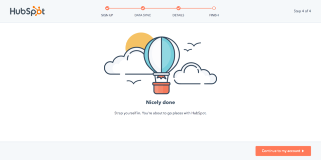 HubspotCRM Onboarding