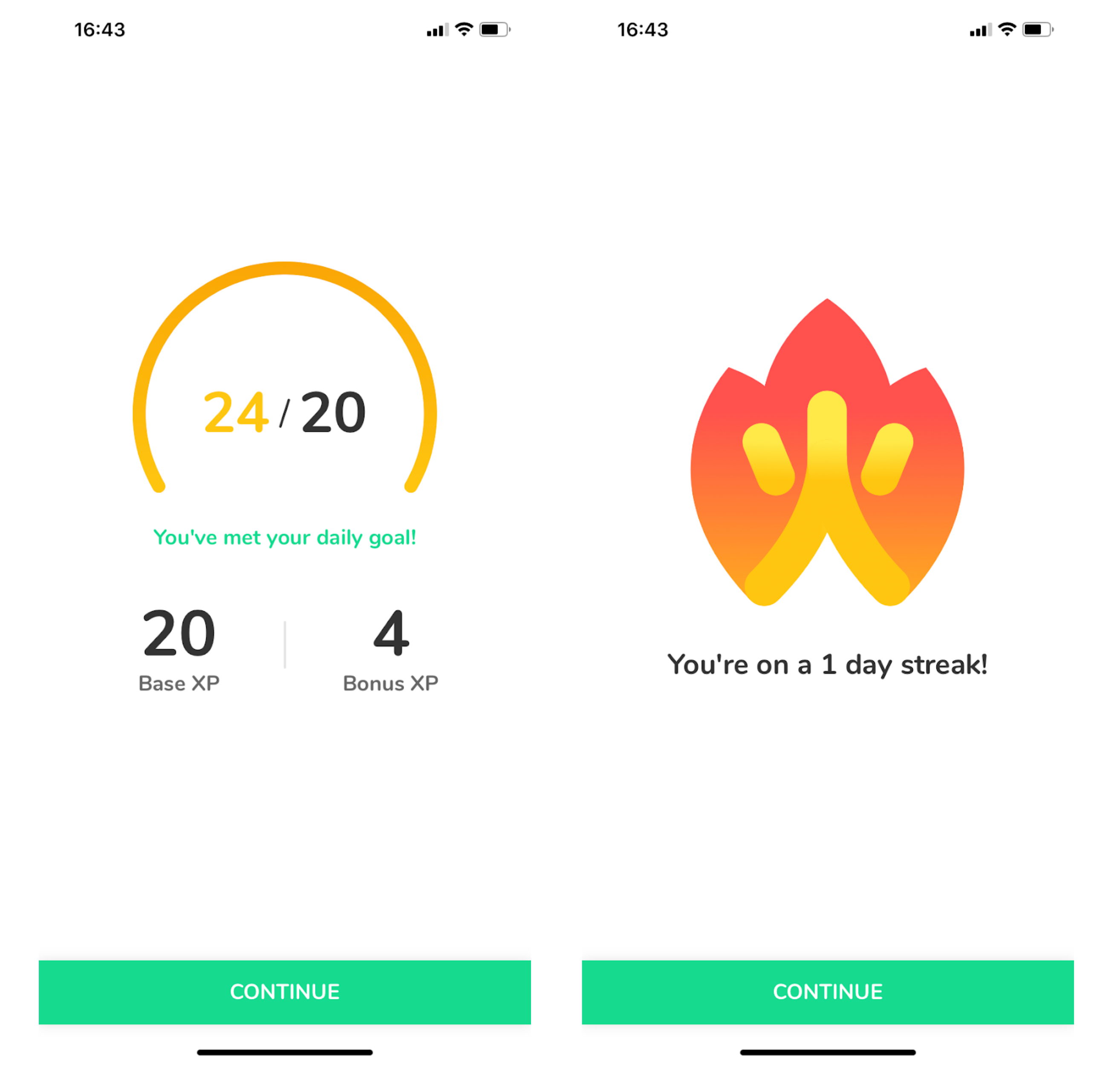 hello chinese language mobile app progress streaks gamification tactics
