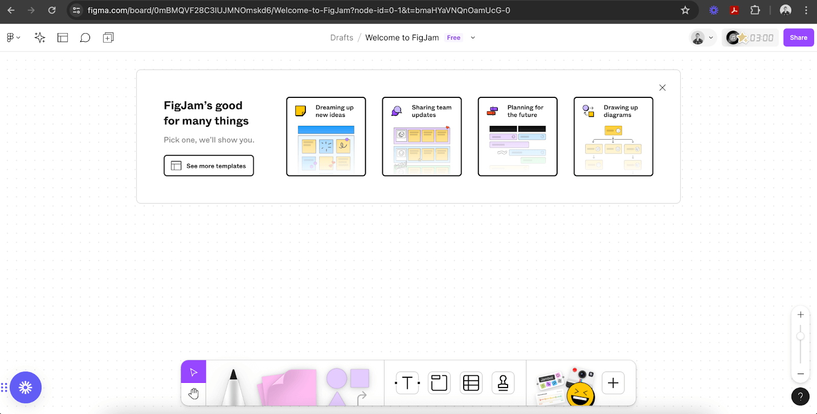 Figma in-app resource center example