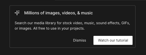 Descript in-product journey
