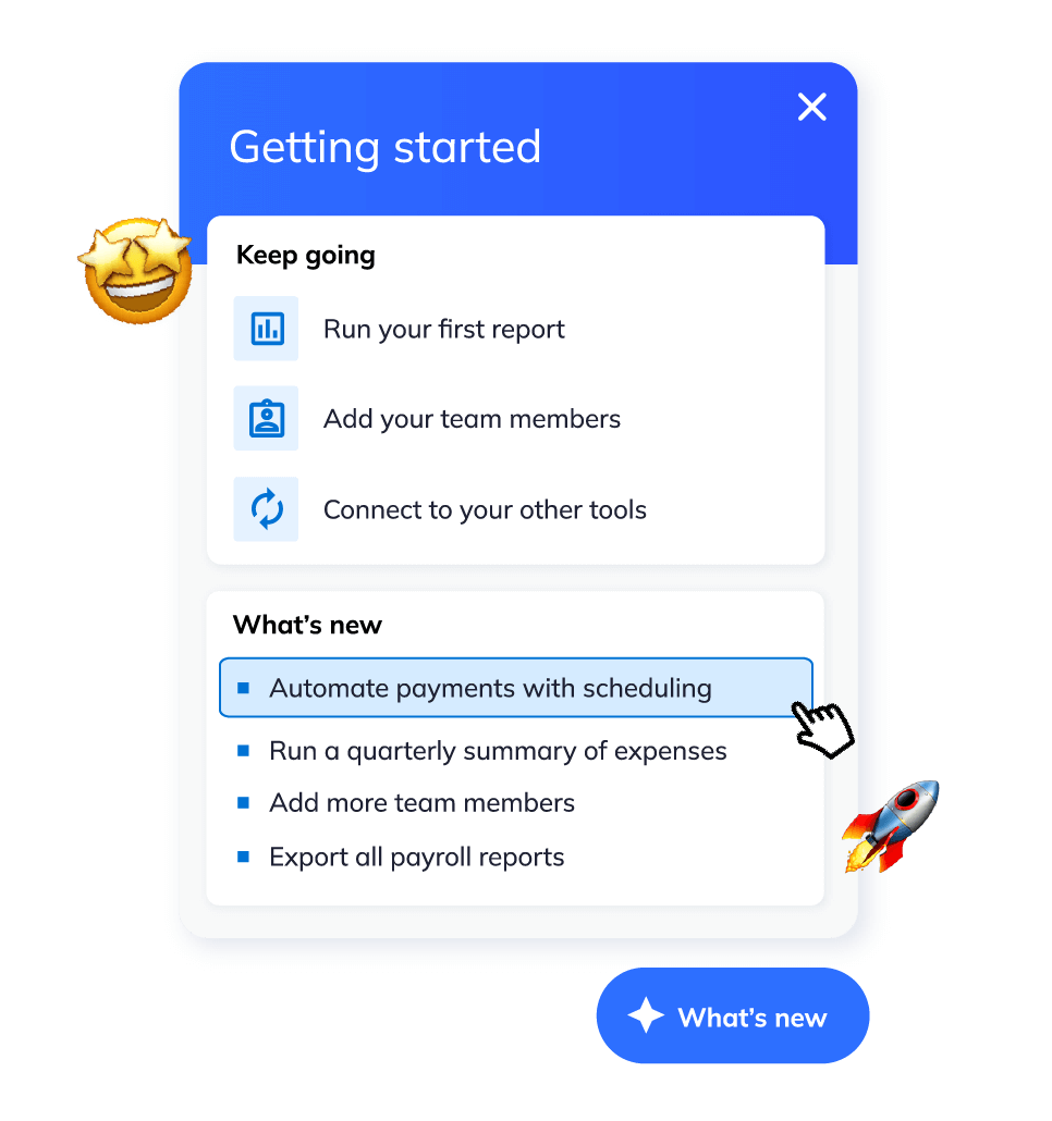 Getting started with an in-app resource center