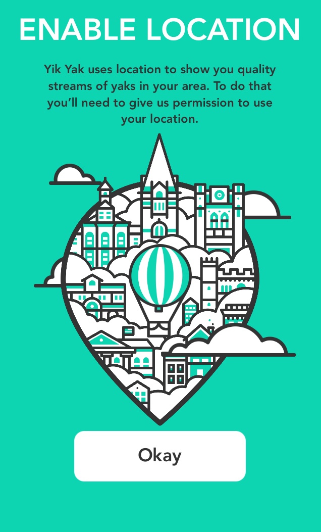 yik yak location