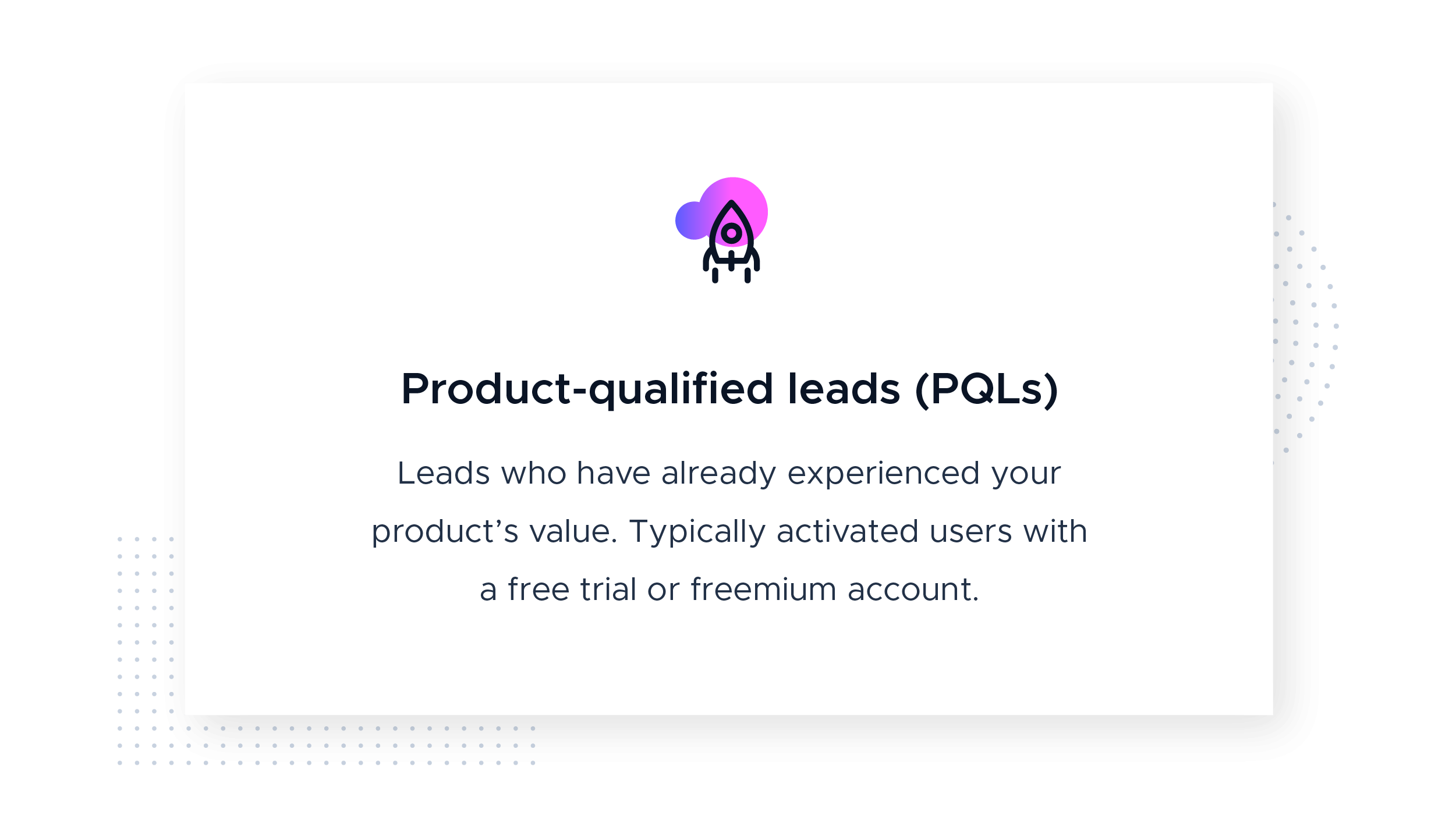 product qualified lead or pql definition for saas companies—what is a pql