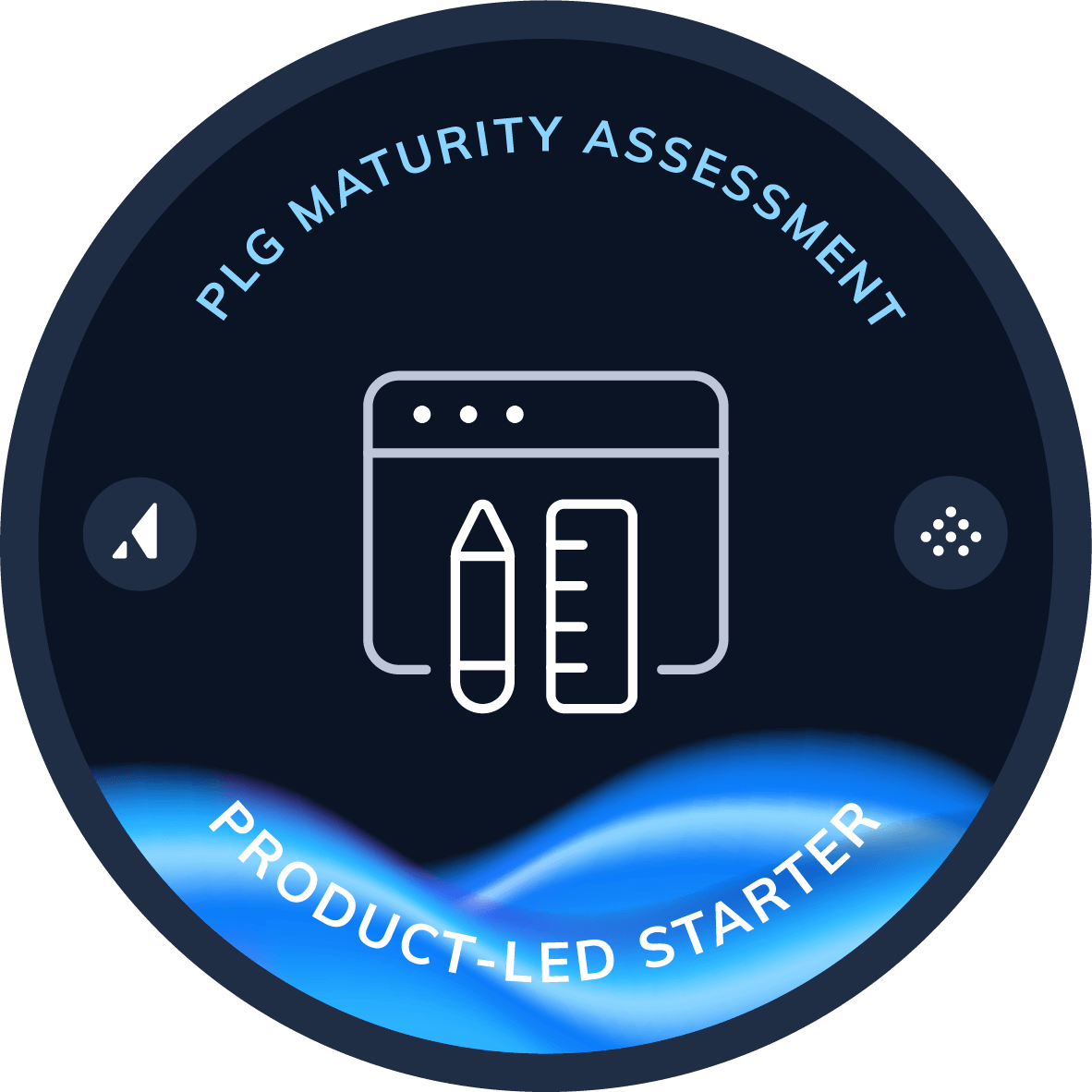 Badge: product-led starter