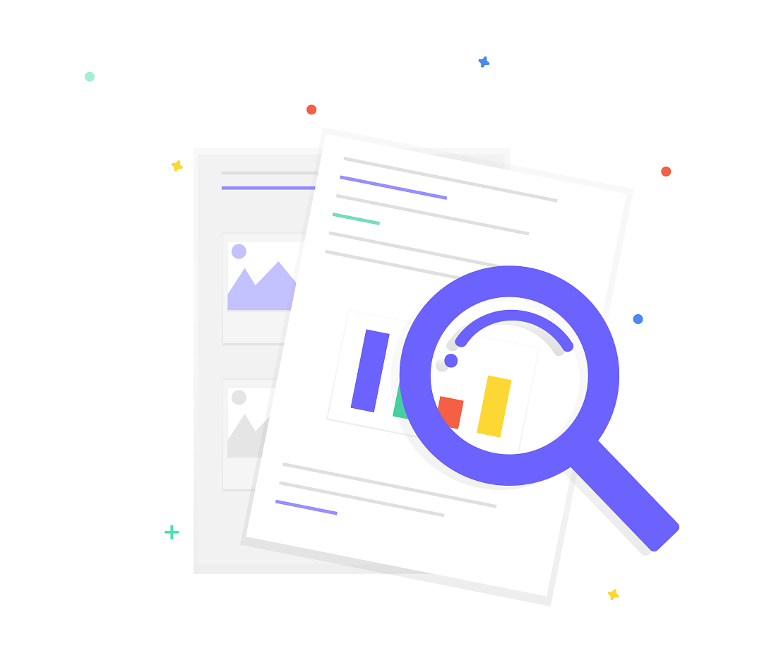 sales prospect research illustration