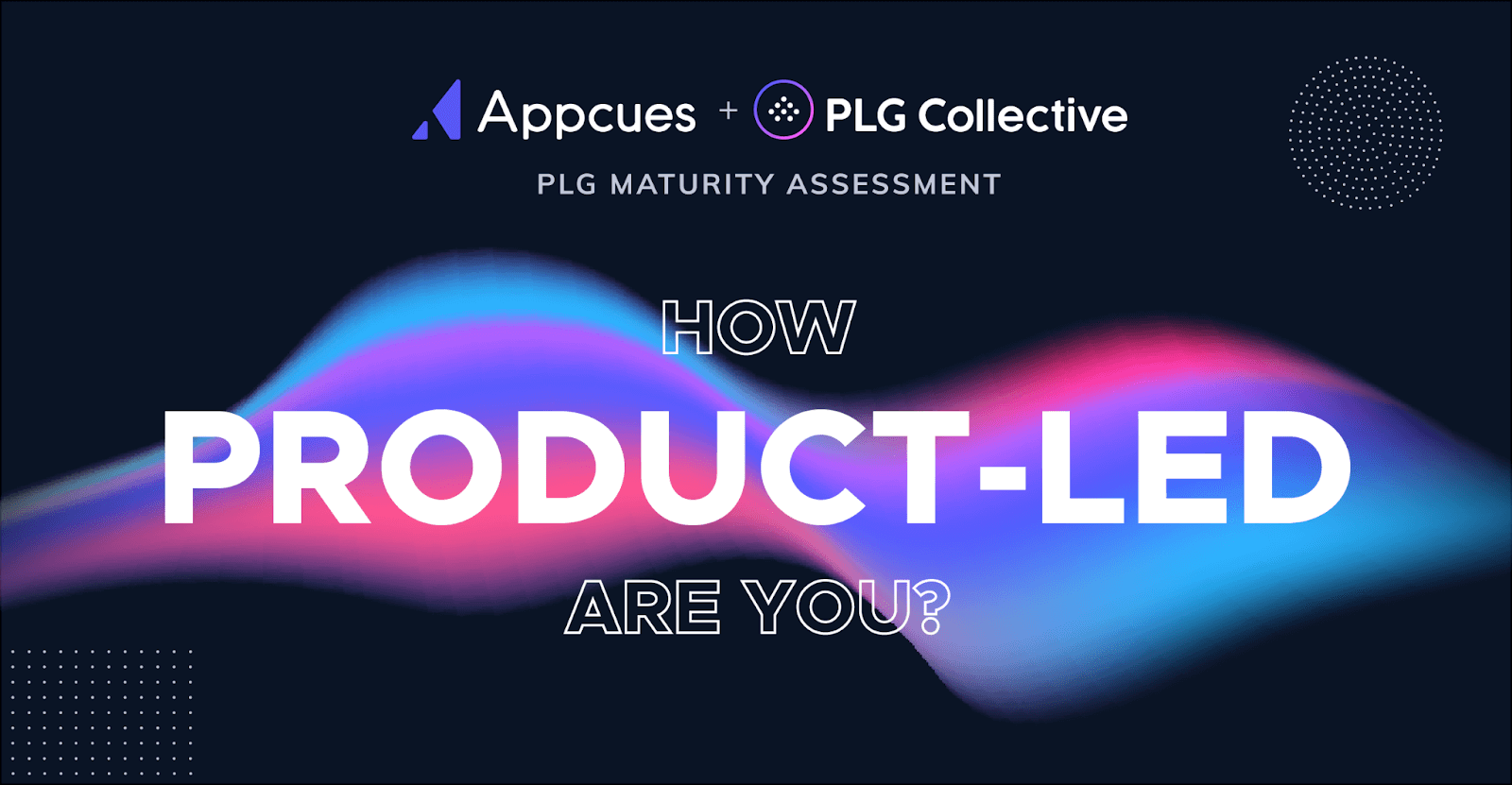 How product-led are you? Appcues + PLG Collective maturity assessment