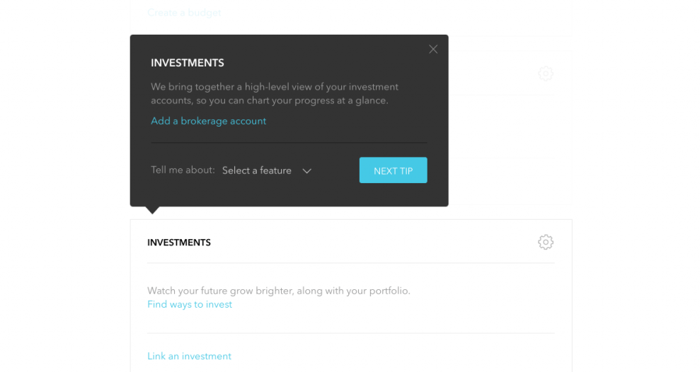 mint investment tooltip screen grab