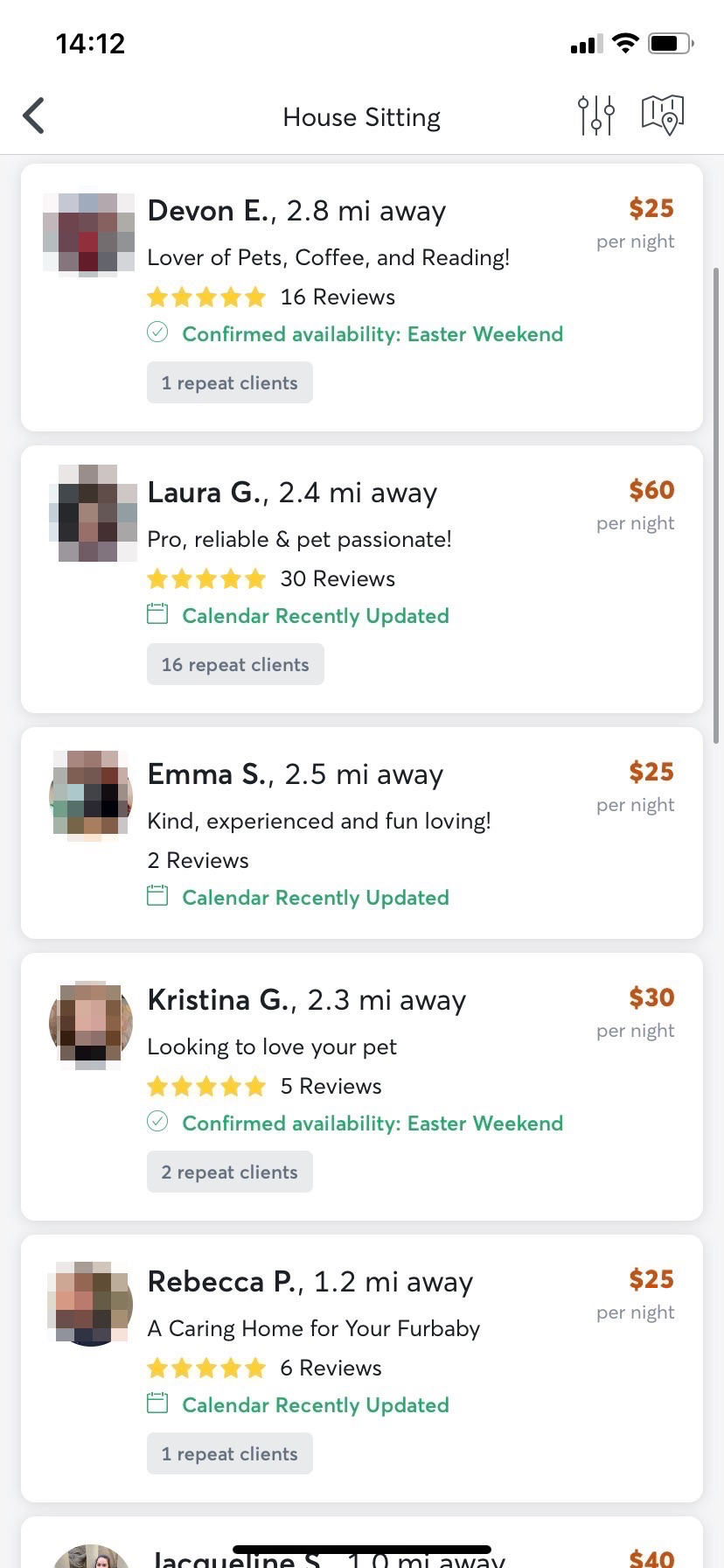 rover petsitting app reviews star rating