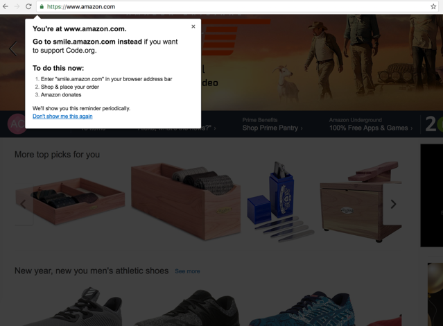 amazon tooltip