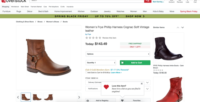 overstock shopping tooltip