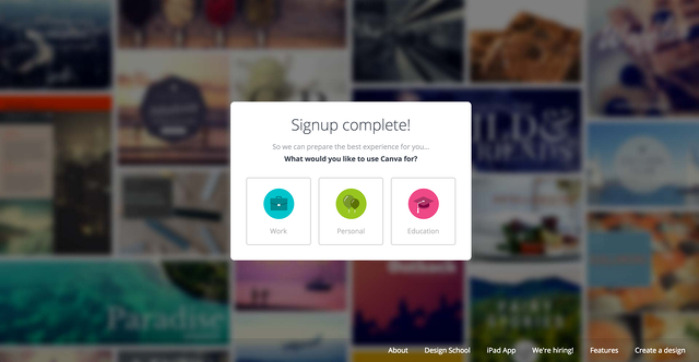 canva personalized user onboarding