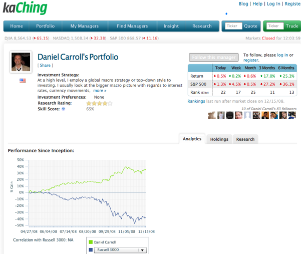 kaching wealthfront growth