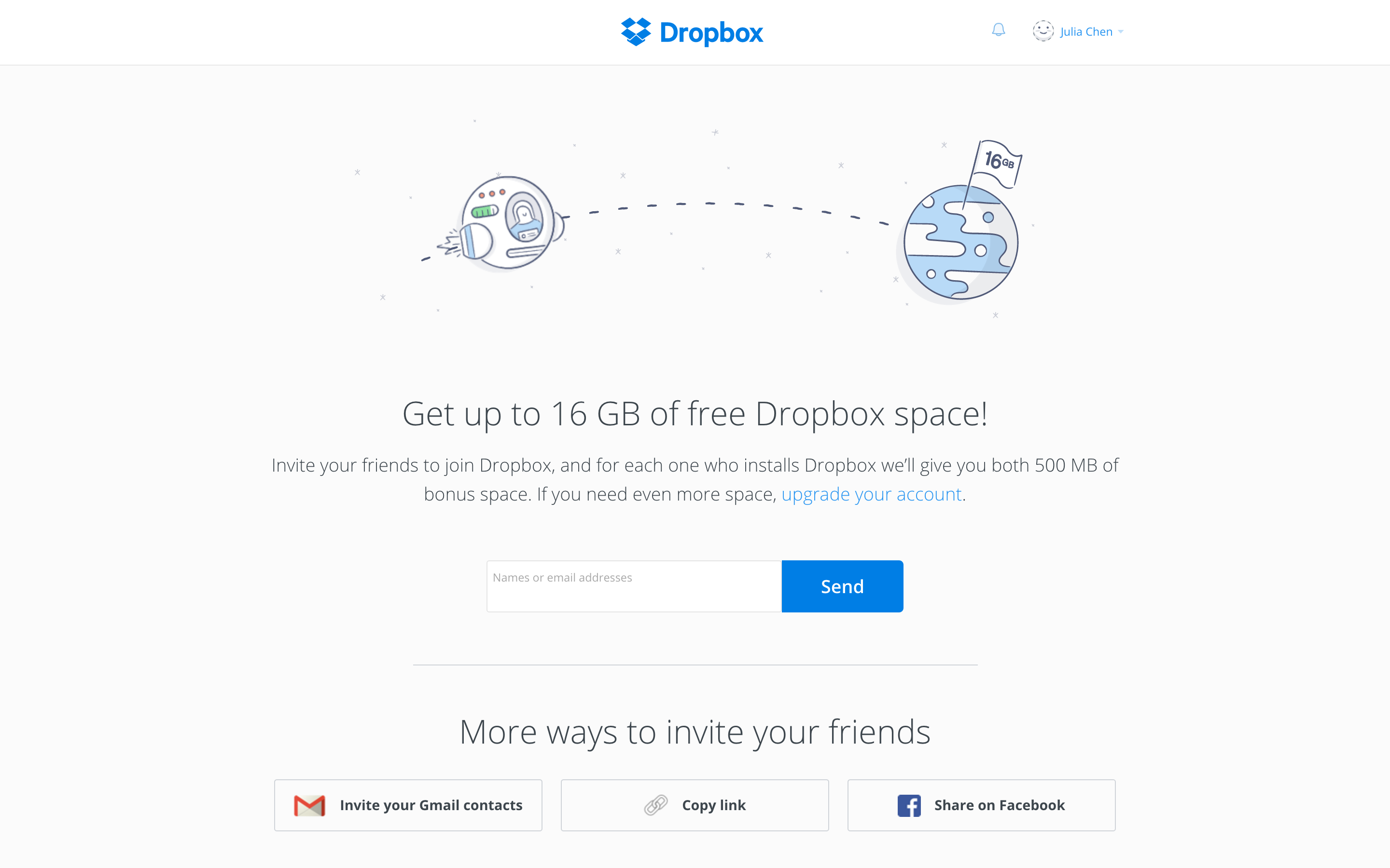 dropbox growth strategy referral program